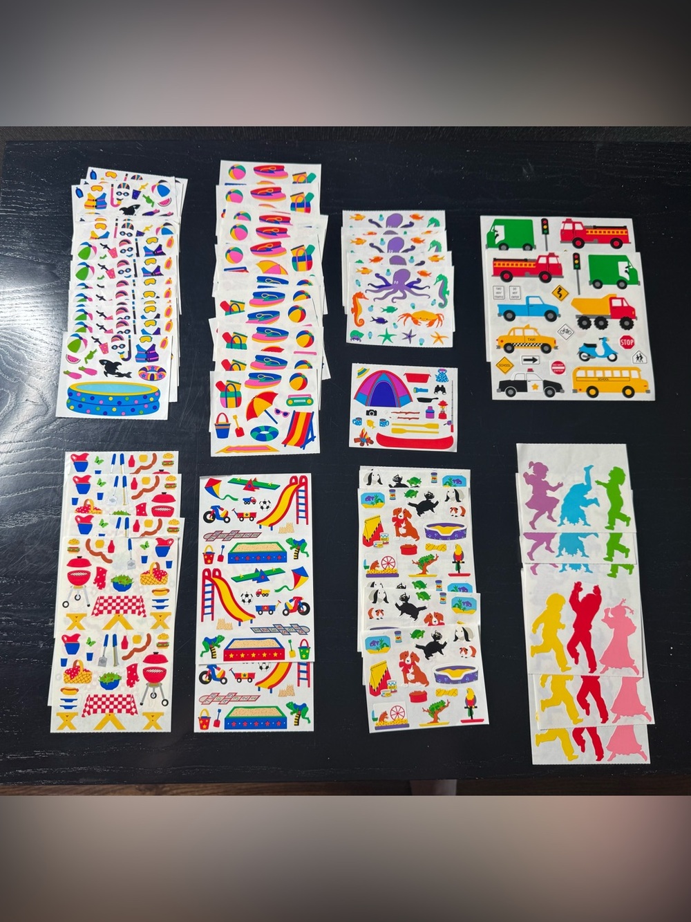 Creative Memories 65+ Sticker Lot Kids Trucks Swimming Beach 🏝️ Picnic Summer - Picture 3 of 10